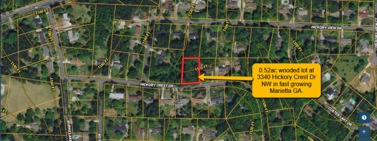 large 4 1200x450 1 0.52 acres-Cobb County-3340 Hickory Crest Rd NW, Marietta GA 30064