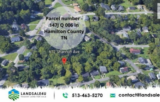 R1 -Residential land for sale in Chattanooga TN Hamilton County. Build your dream home on this 0.289 acre get it for $18K cash vacant lot in Chattanooga TN – close to I75
