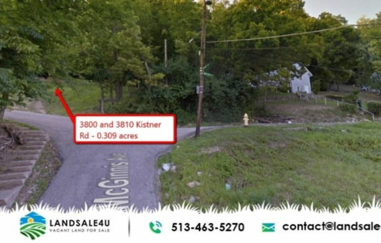 Quality Vacant Land For Sale – BUILD your dream home on this 0.309-acre lot close to Cincinnati  Downtown in privacy!