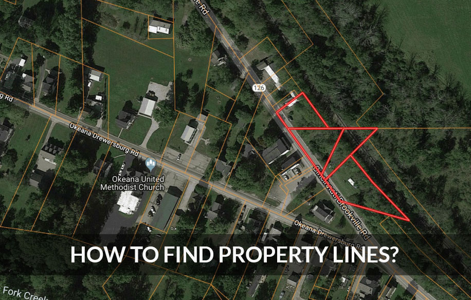 How to find property lines