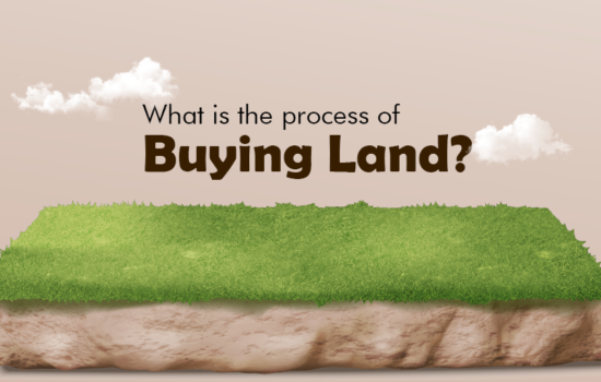 What is the process of buying land?