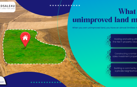 What does unimproved land mean?
