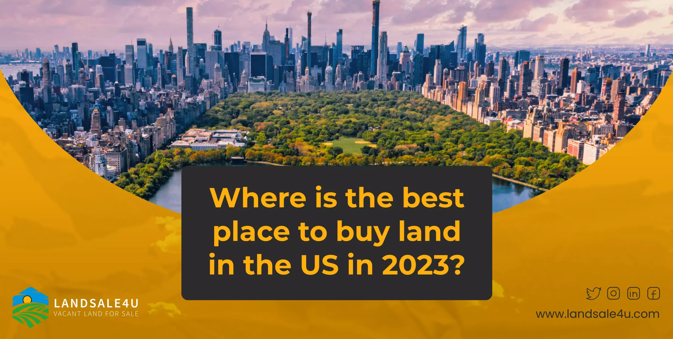 best place to buy land in the US