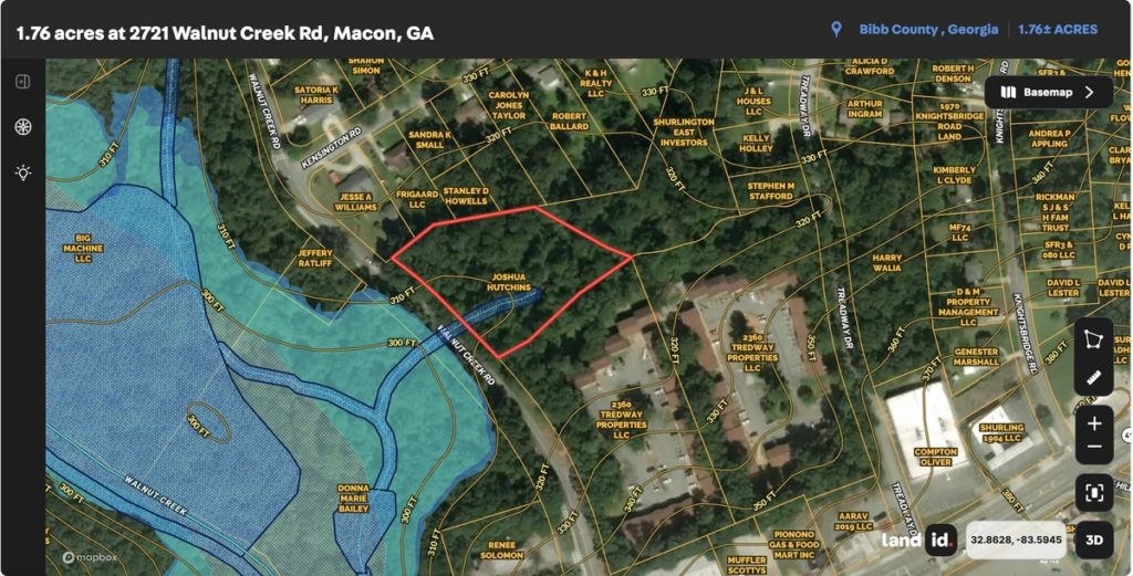 large 3 🔥 1.76 Acres of Residential/Commercial Potential in Macon, GA – Utilities, Paved Access, No HOA! 🔥