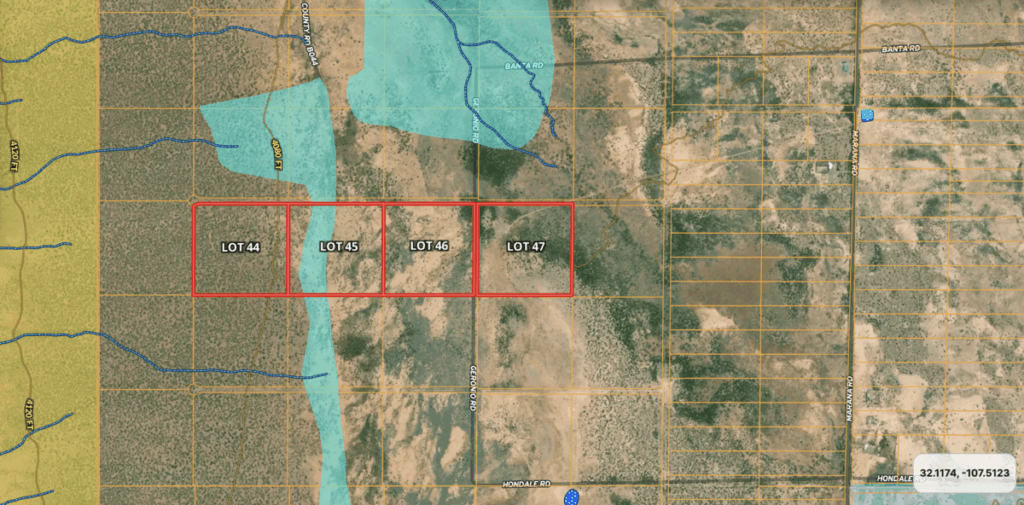 large 2 40acre Off-Grid Desert Parcel(s) in Deming, NM